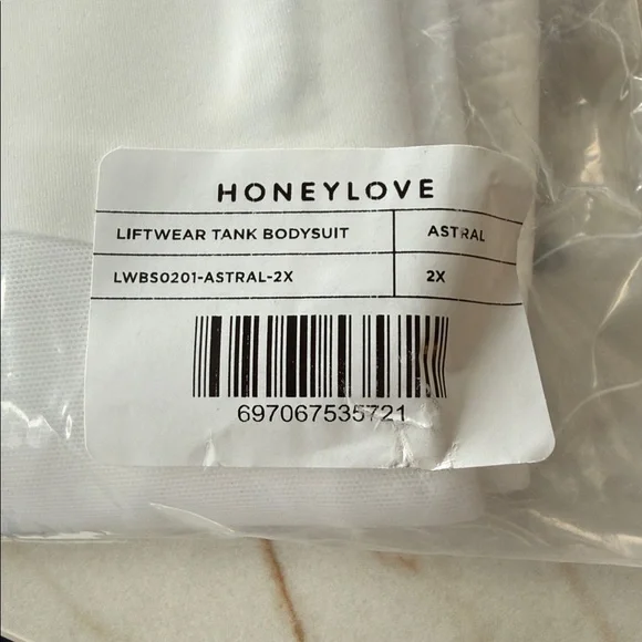 Honeylove Astral Liftwear Tank Bodysuit NWT‎